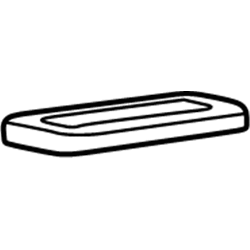 5012709AA Mopar Seal-Air Inlet Illustration 1 of 1