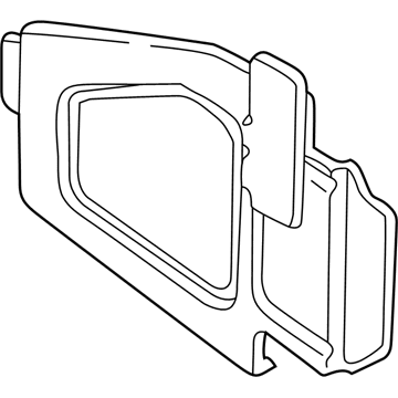 Mopar 56028139AB Bracket-Control Unit 56028139AB Mopar Bracket-Control Unit Illustration 1 of 1