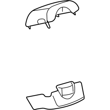 Ram 4500 Steering Column Cover - 1GE44GTVAB