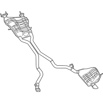 2025 Dodge Durango Muffler - 68276627AE