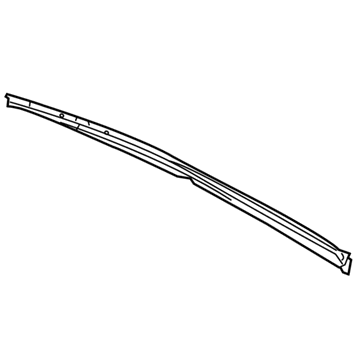 68008747AA Mopar D Pillar Panel Illustration 1 of 1