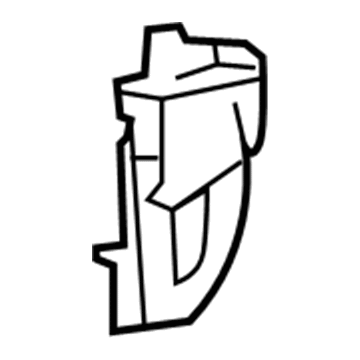 68008533AA Mopar Extension-D Pillar Lower Illustration 1 of 1