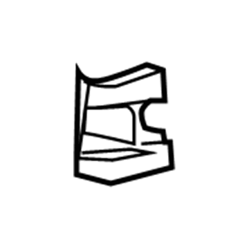 68008665AA Mopar Plate Illustration 1 of 1