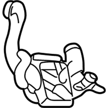 5058349AB Mopar Demister Duct Illustration 1 of 1