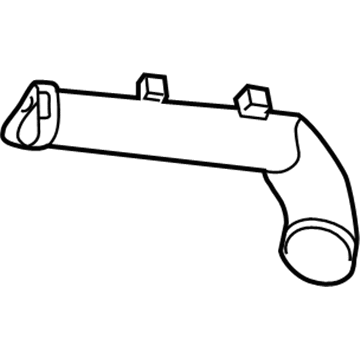 5264814AA Mopar Air Outlet Duct Illustration 1 of 1