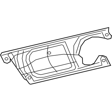 Mopar Exhaust Heat Shield - 4893964AC