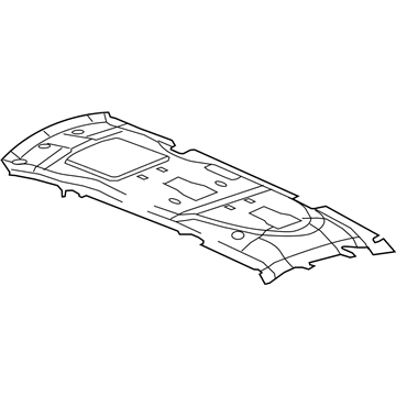 1JK371W1AB Mopar HEADLINER-None Illustration 1 of 1