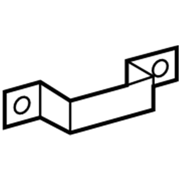 Mopar 5133293AA Bracket-Jack 5133293AA Mopar Bracket-Jack Illustration 1 of 1