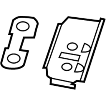 68060260AB Mopar REINFMNT-Door STRIKER Illustration 1 of 1
