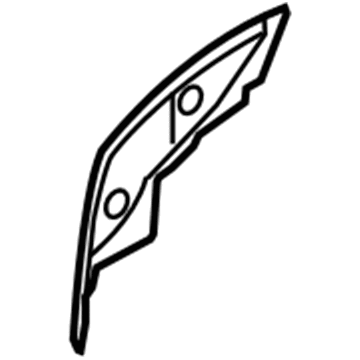 5099497AA Mopar Bracket-Side Rail Illustration 1 of 1