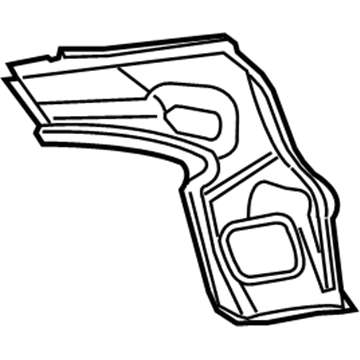 5101324AA Mopar Panel-C Pillar Outer Illustration 1 of 1