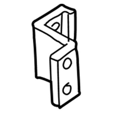 J5459281 Mopar REINFMNT-Door Hinge Body Half Illustration 1 of 1