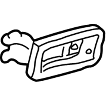 55176476AB Mopar Handle-Inside Release Illustration 1 of 1