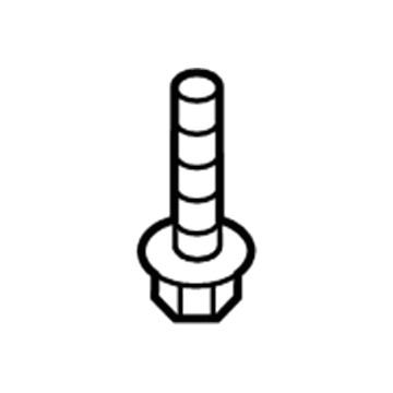 Mopar 6506528AA Hexagon Head Screw 6506528AA Mopar Hexagon Head Screw Illustration 1 of 1