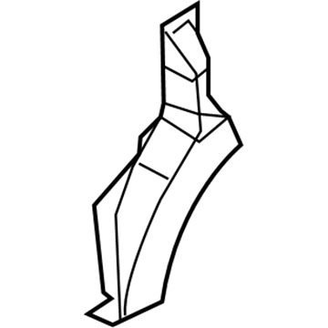 4894717AA Mopar Reinforcement C Pillar Illustration 1 of 1