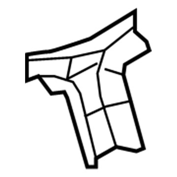 5020869AC Mopar Reinforcement C Pillar Illustration 1 of 1