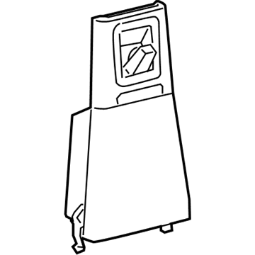1AD01BDAAC Mopar Floor Console Tray Illustration 1 of 1