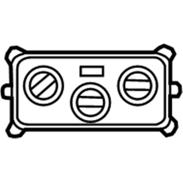 Jeep Liberty A/C Switch - 55111943AE