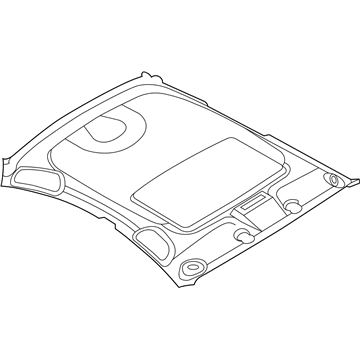 TJ04TL2AD Mopar None Headliner Illustration 1 of 1