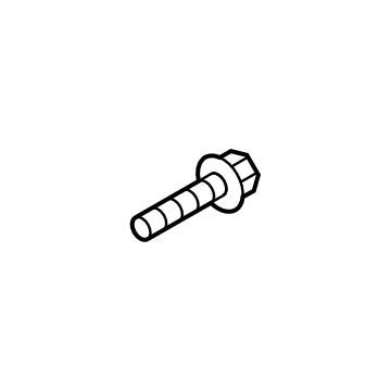 6507668AA Mopar Hexagon Head Screw Illustration 1 of 1