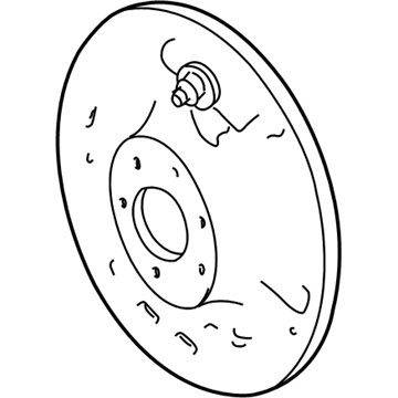 4856719AB Mopar Brake Backing Plate Illustration 1 of 1