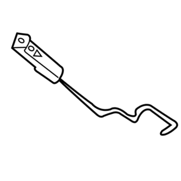 2002 Dodge Caravan Door Handle - 4894121AB