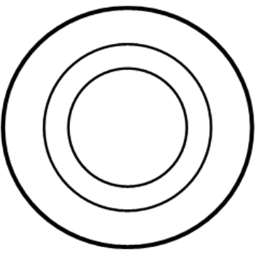 2014 Dodge Journey A/C Idler Pulley - 4891596AC