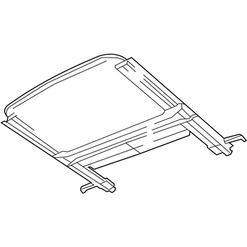 5183170AC Mopar Sunroof Frame Illustration 1 of 1