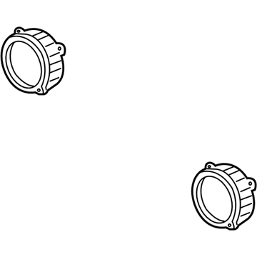 Dodge Ram 3500 Car Speakers - 5081671AA