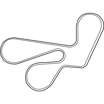 2017 Jeep Patriot Drive Belt - 4891721AB