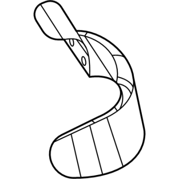 68239392AA Mopar Engine Mount Shield Illustration 1 of 1