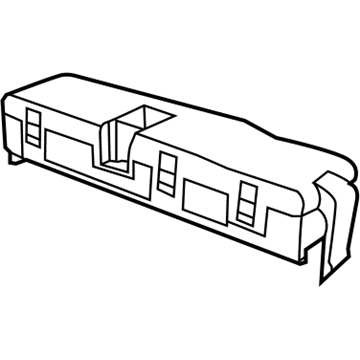 68309713AA Mopar Heated Seat Module Illustration 1 of 1
