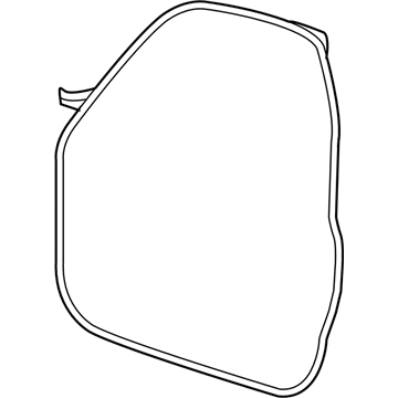 Jeep Liberty Weather Strip - 68045968AA