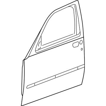 55396981AC Mopar Front Door Illustration 1 of 1