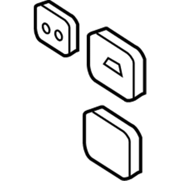 Mopar 68012677AA Seal-Heater Core 68012677AA Mopar Seal-Heater Core Illustration 1 of 1