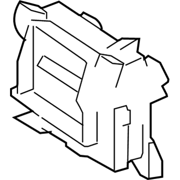 Mopar 68012673AA Housing-A/C And Heater 68012673AA Mopar Housing-A/C And Heater Illustration 1 of 1