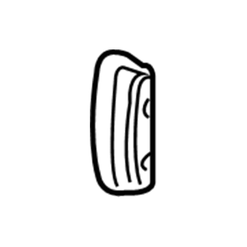 5104370AA Mopar Bumper-Door Illustration 1 of 1