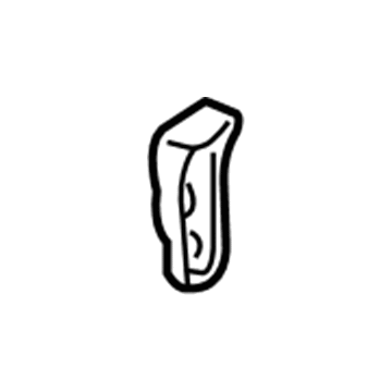 5123997AA Mopar SPACER-Door Lock STRIKER Illustration 1 of 1