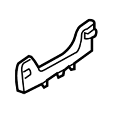 1AT60BD1AA Mopar Handle Cover Illustration 1 of 1