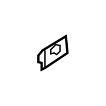 5103672AA Mopar Pad Illustration 1 of 1