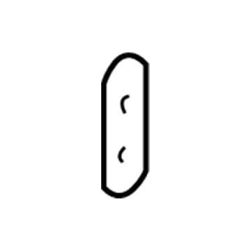 5104432AA Mopar Gasket-Bumper Bracket Illustration 1 of 1