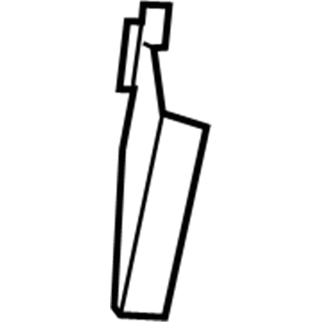 68050781AA Mopar Seat Latch Illustration 1 of 1