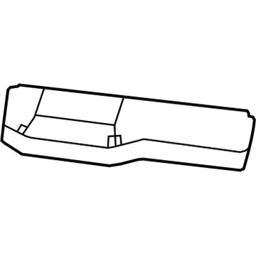 1NN67XDVAB Mopar Rear Seat Cushion Cover Illustration 1 of 1