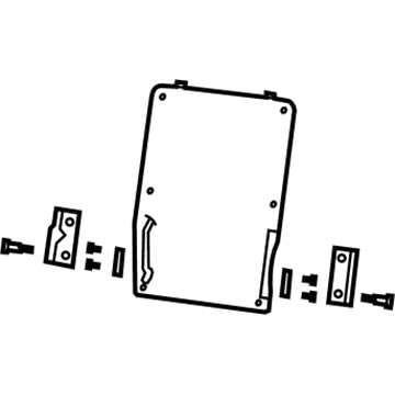 2012 Ram 1500 Armrest - 1PA92XDVAA