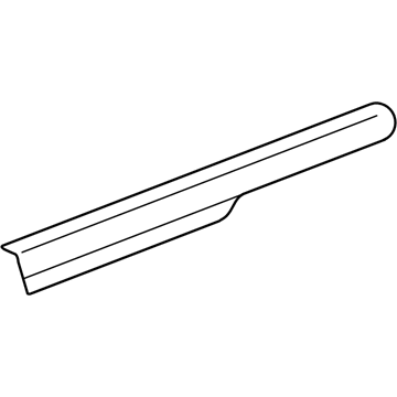 SY78TL2AF Mopar Scuff Molding Illustration 1 of 1
