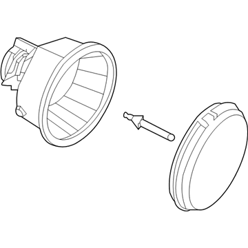 2012 Dodge Journey Fog Light - 5182026AA