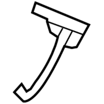 55395654AA Mopar Hood Safety Catch Latch Illustration 1 of 1