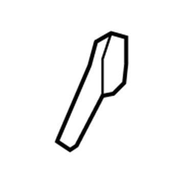 Mopar 1FK121D5AA Recliner Handle 1FK121D5AA Mopar Recliner Handle Illustration 1 of 1