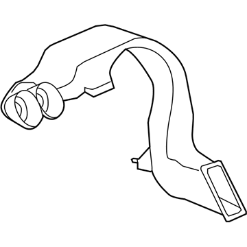 2010 Jeep Commander Air Duct - 55037742AE