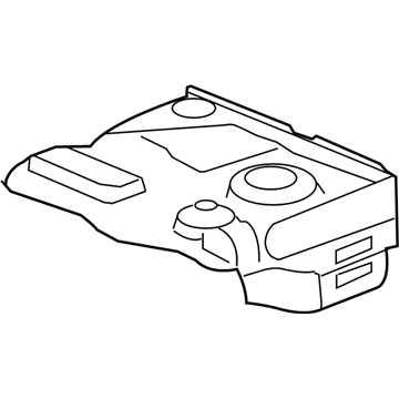 68237084AA Mopar Heat Shield Illustration 1 of 1
